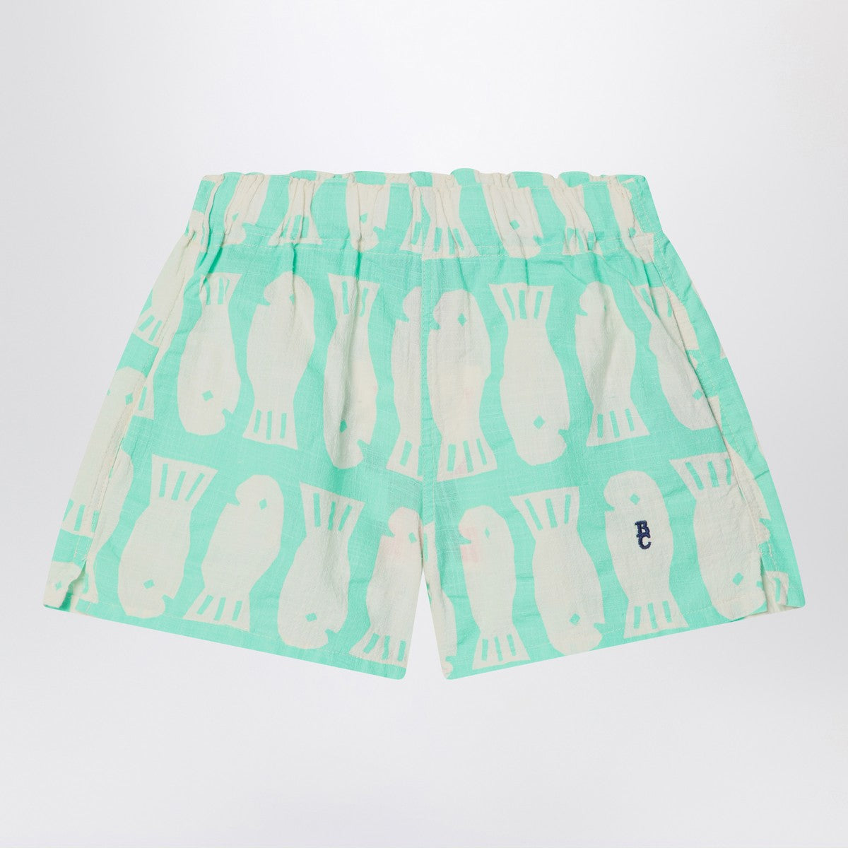 Bobo Choses Lucky Fish Aqua Green Shorts Bobo Choses 