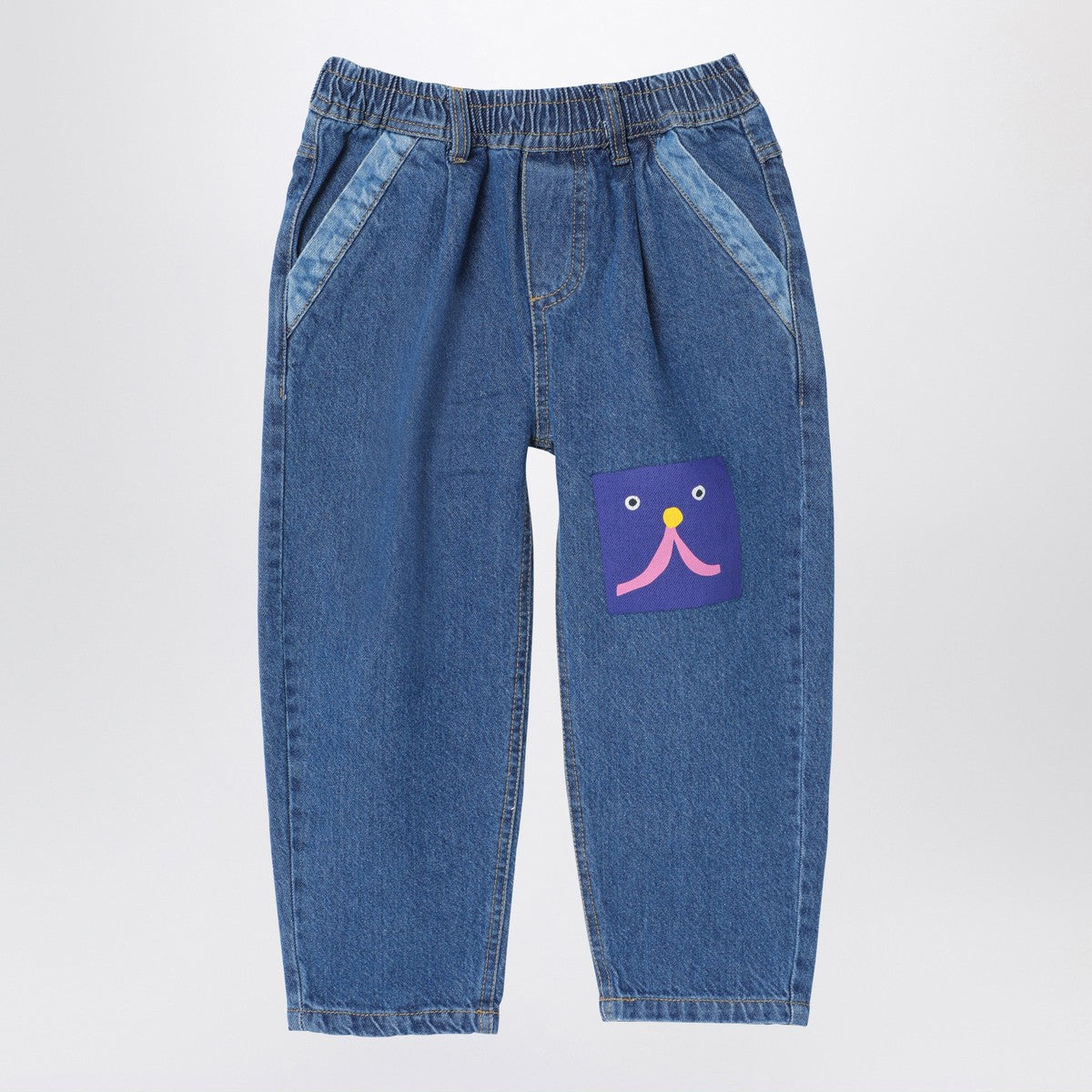 Bobo Choses Blue jeans Funny Face Bobo Choses 
