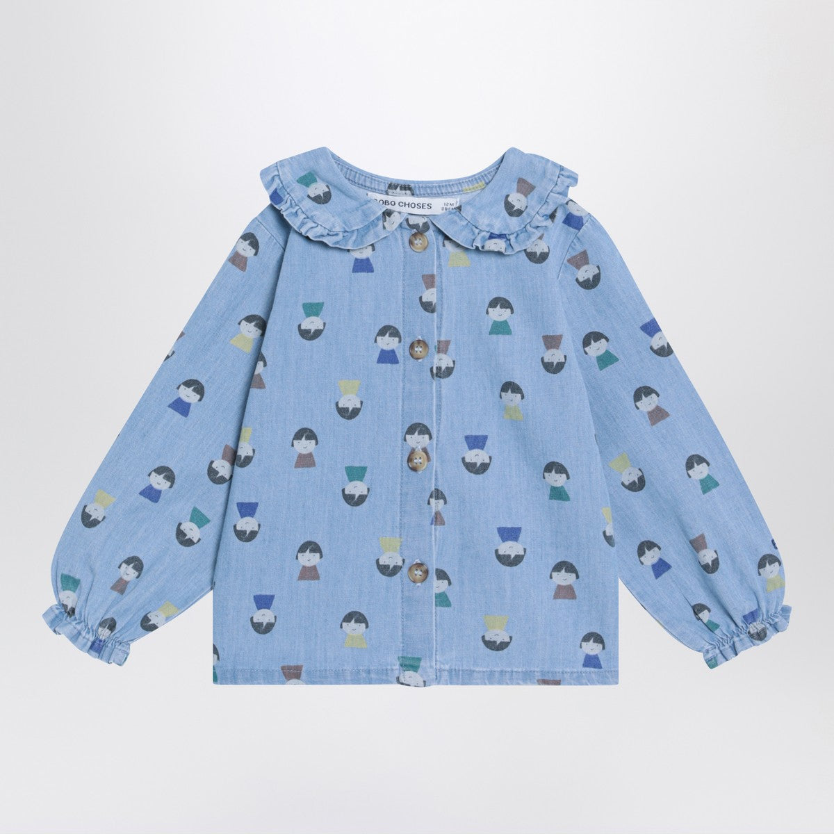 Bobo Choses Light blue denim shirt Bobo Choses 