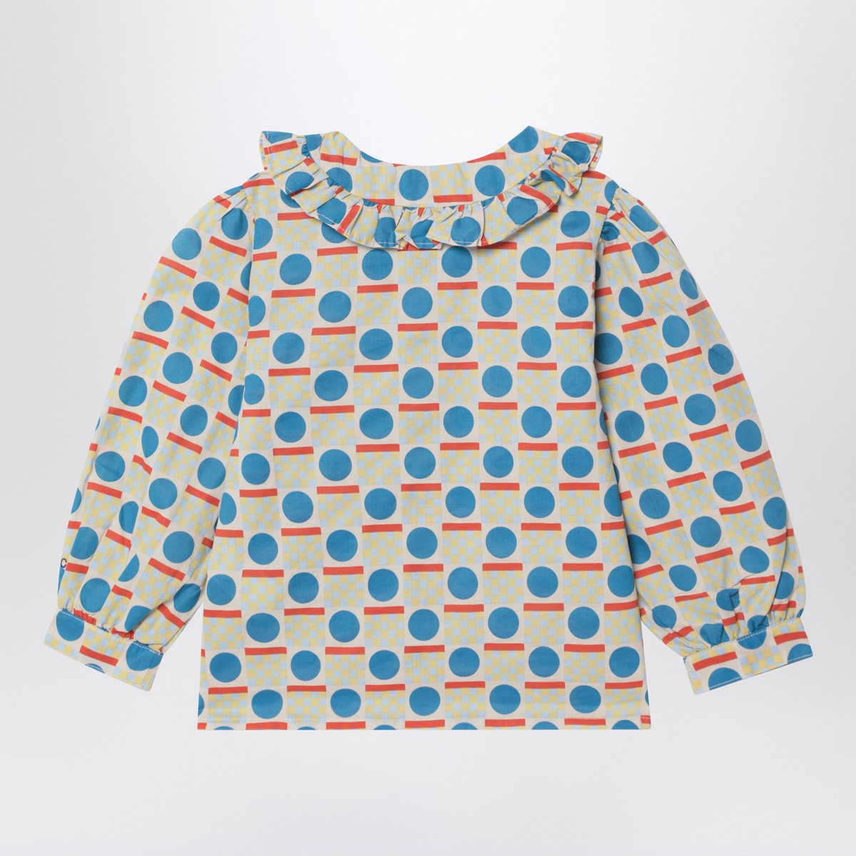Bobo Choses Cotton blouse with geometric patterns Bobo Choses 