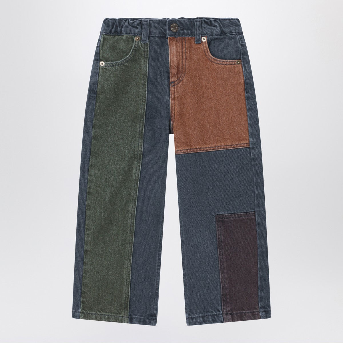 Bobo Choses Color-block design jeans Bobo Choses 