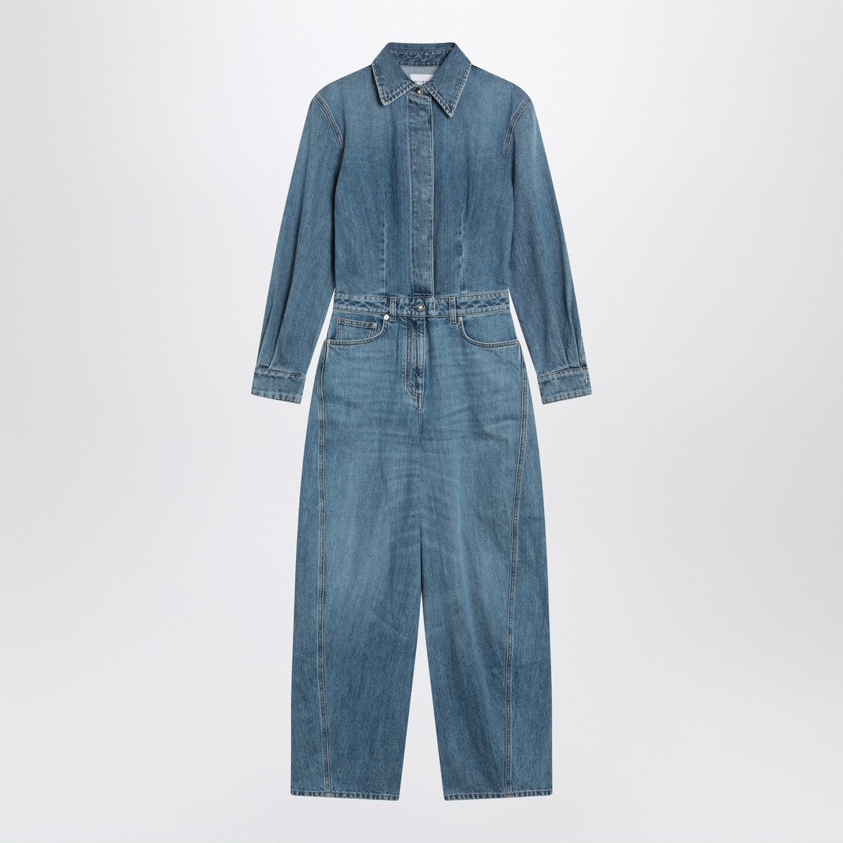 Givenchy Light blue denim jumpsuit Givenchy 