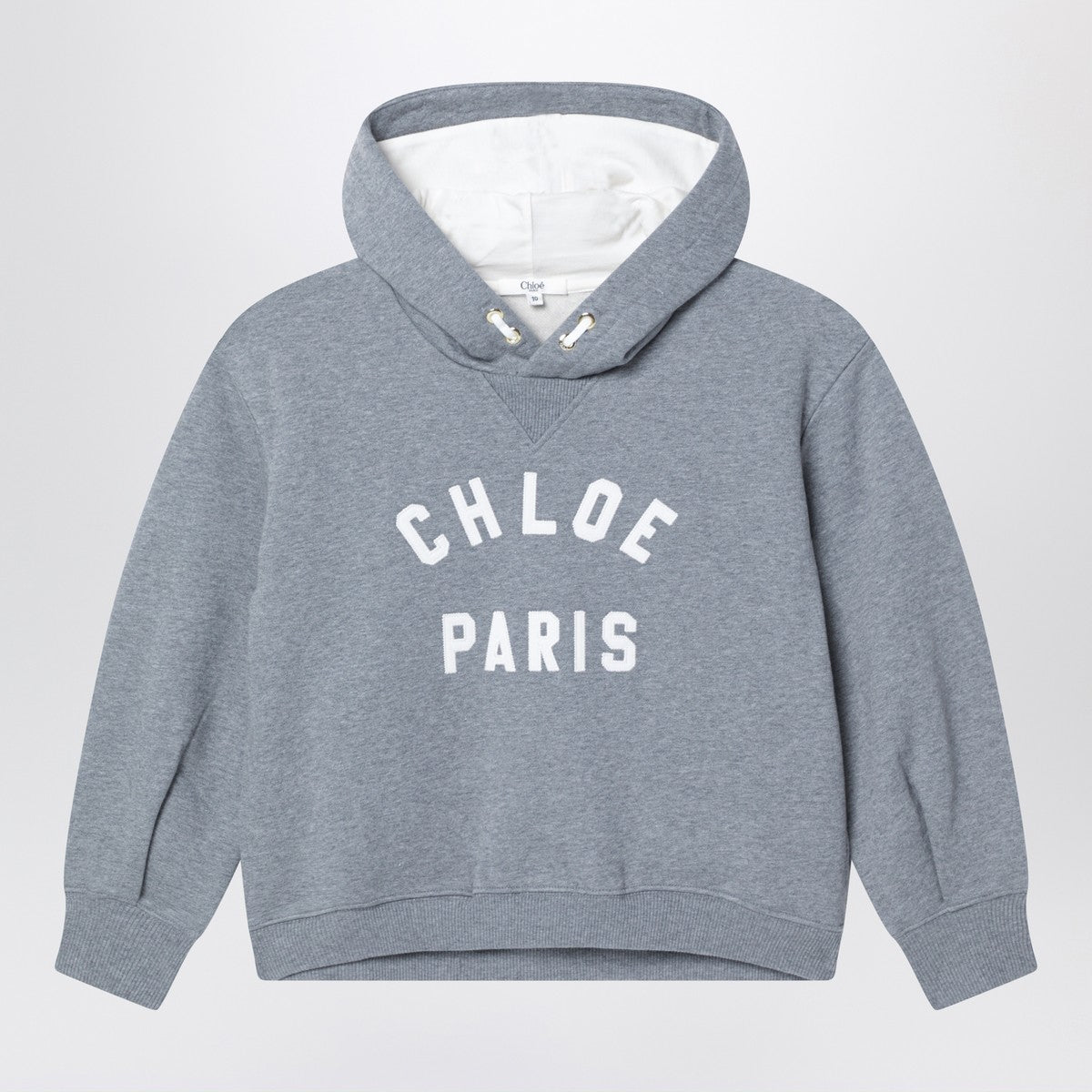 Chloé Grey hoodie with logo Chloé 