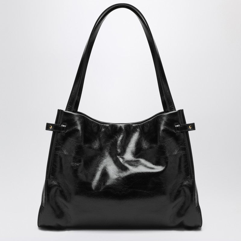 Chloé Charms black leather shoulder bag