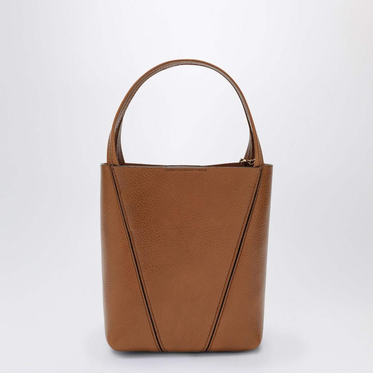 Chloé Small Spin brown leather tote bag Chloé 