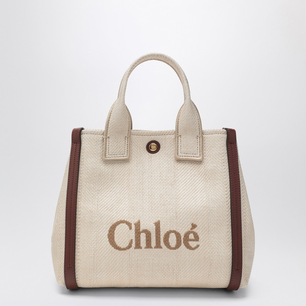 Small Chloé Carry Tote bag in sand colour Chloé 