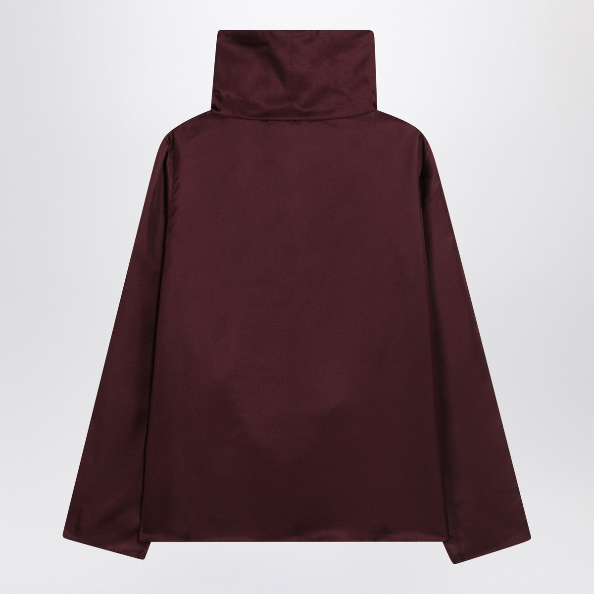 LouLou De Saison Plum Cyna silk blouse LouLou De Saison 