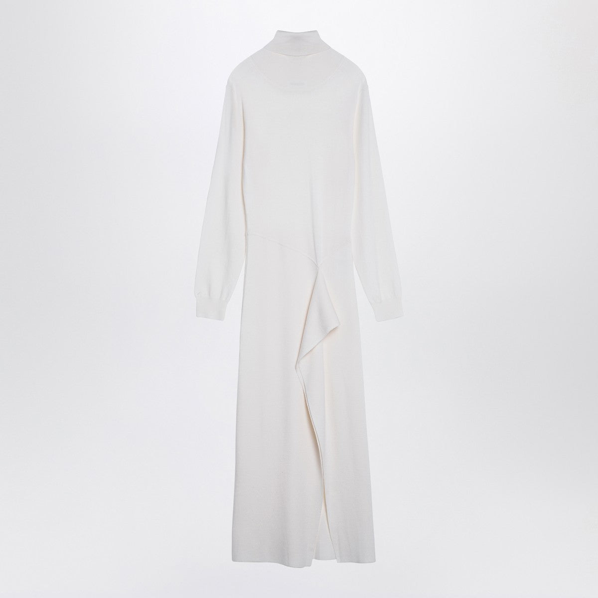 P.A.R.O.S.H. Cream-coloured turtleneck dress in wool blend P.A.R.O.S.H. 