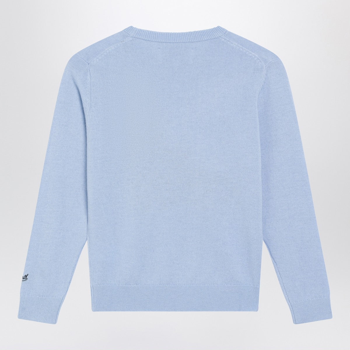 MC2 Saint Barth Light blue wool-blend sweater with Snoopy MC2 Saint Barth 