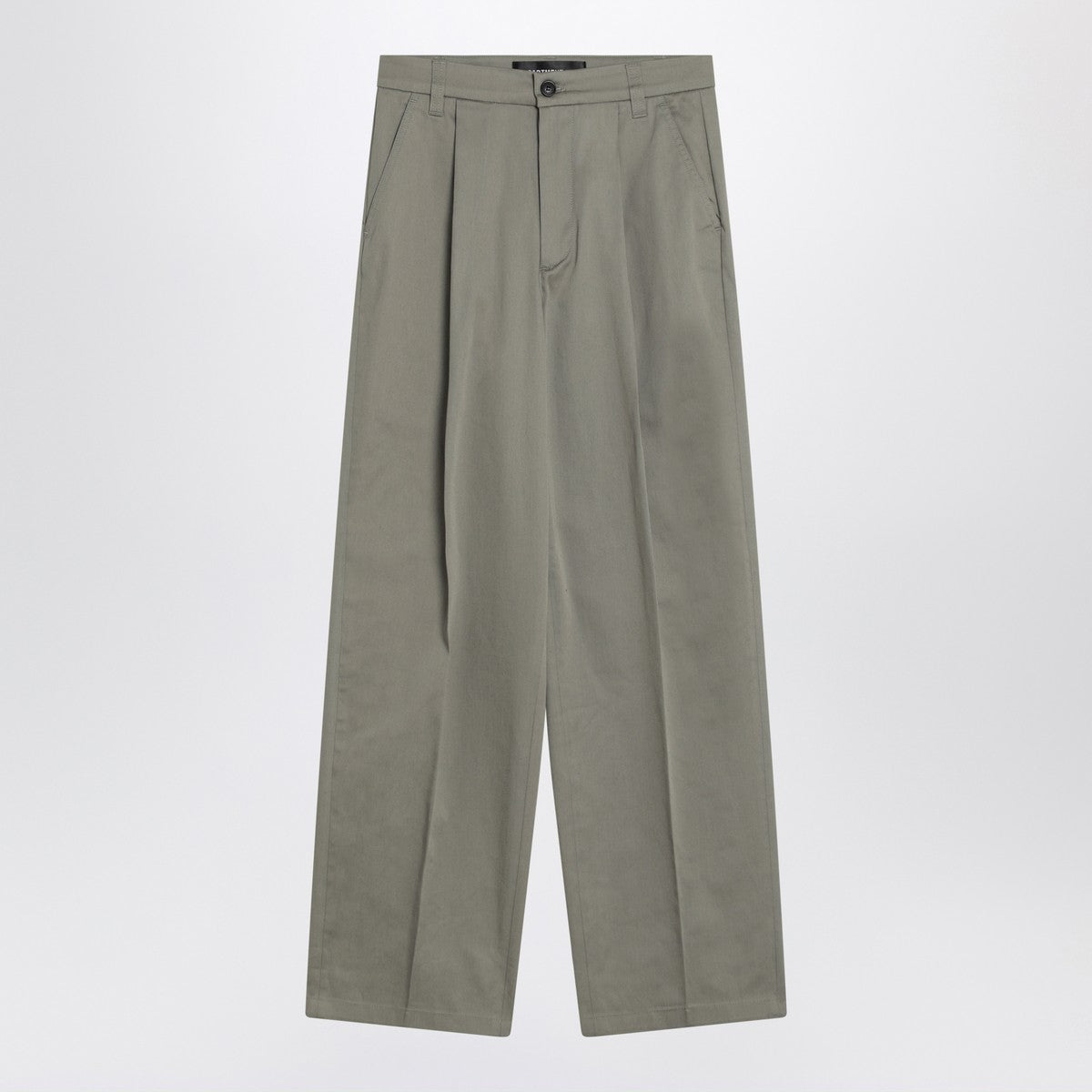 DEPARTMENT 5 Sage green cotton trousers DEPARTMENT 5 