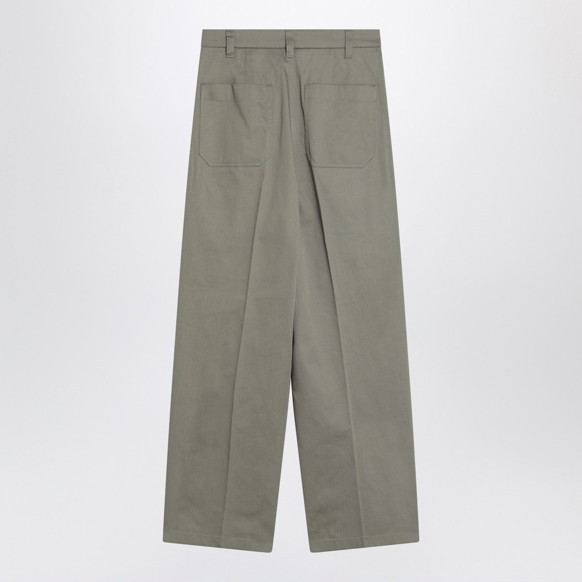 DEPARTMENT 5 Sage green cotton trousers DEPARTMENT 5 