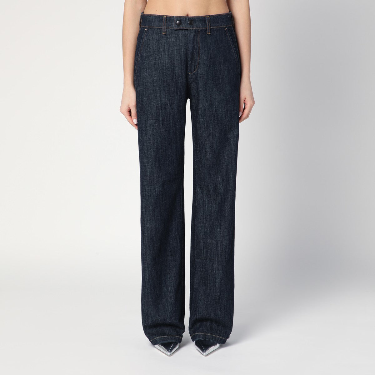 DEPARTMENT 5 Straight-leg Mouning dark blue jeans DEPARTMENT 5 