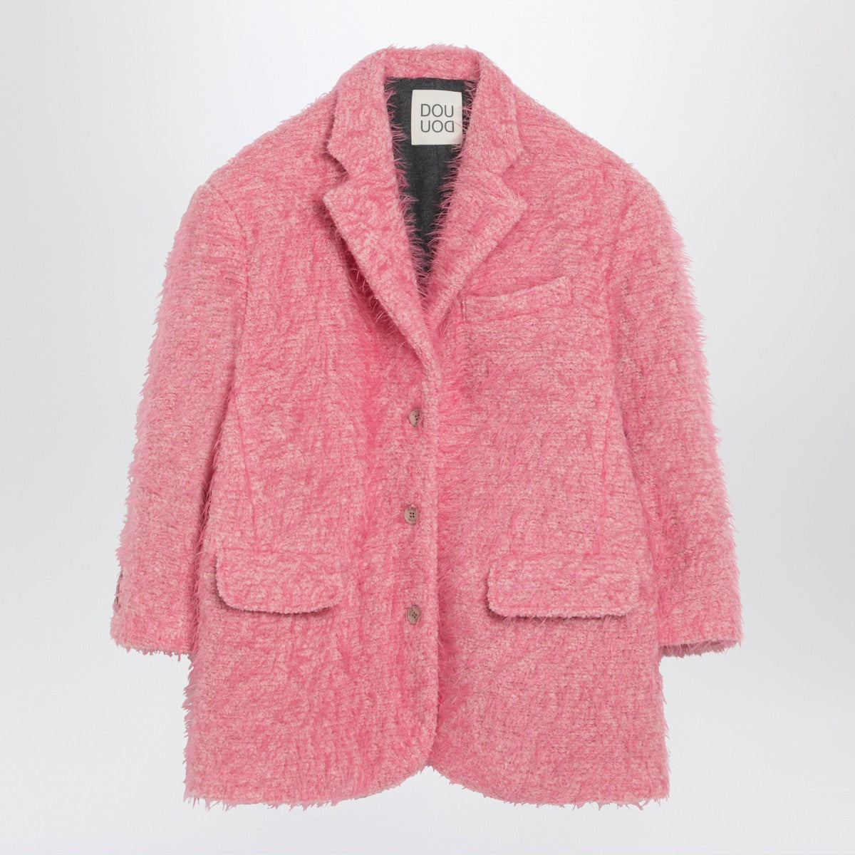 Douuod Olona pink wool-blend jacket Douuod 