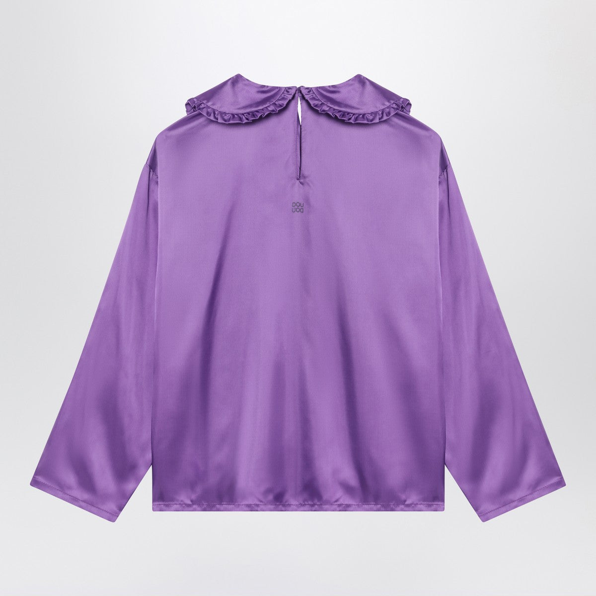 Douuod Purple satin blouse Douuod 