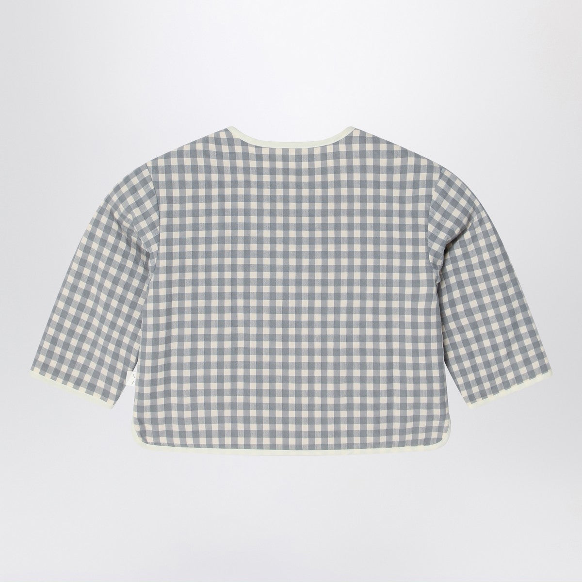 Teddy & Minou Gray/white jacket with Vichy pattern Teddy & Minou 