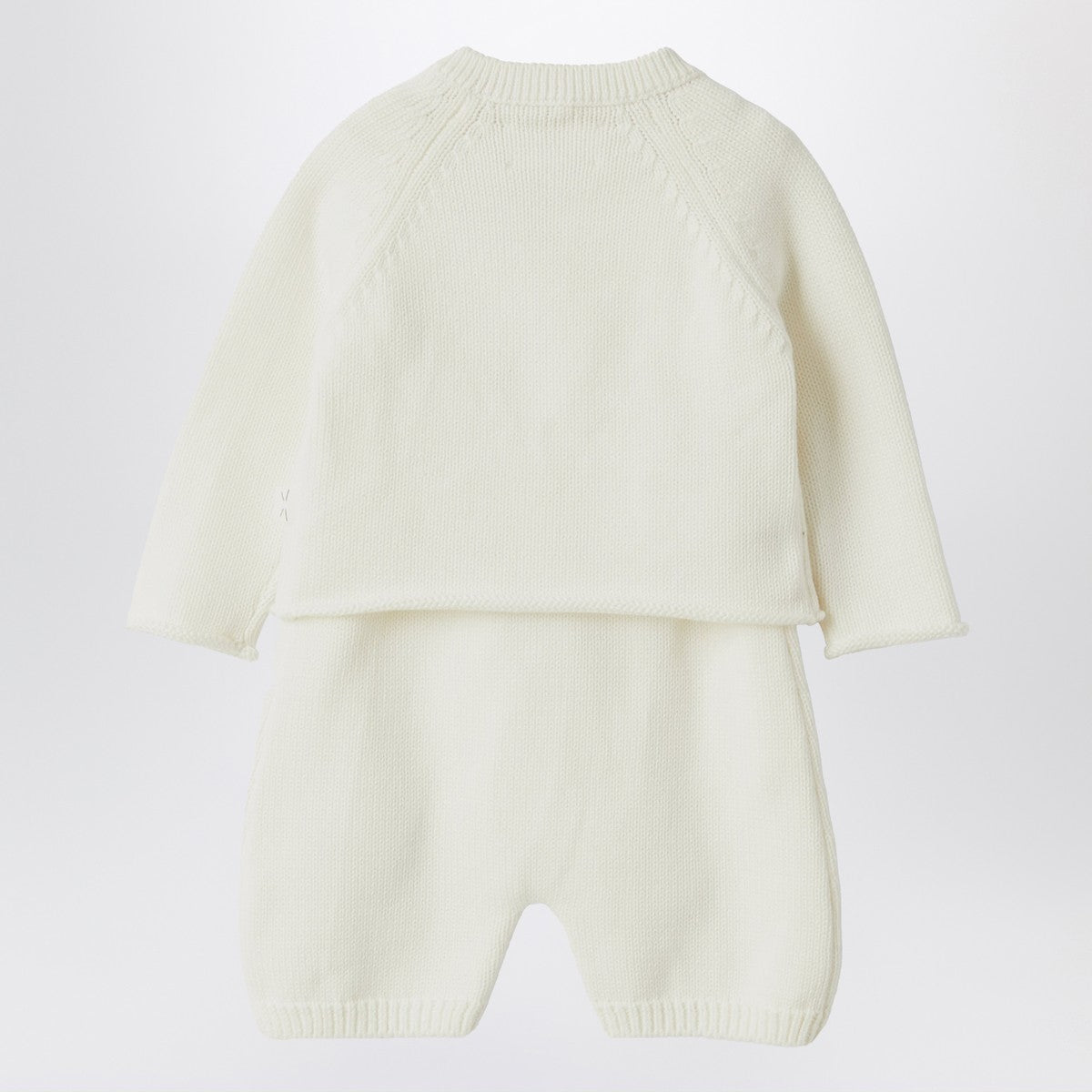 Teddy & Minou White outfit with jacket and overalls Teddy & Minou 