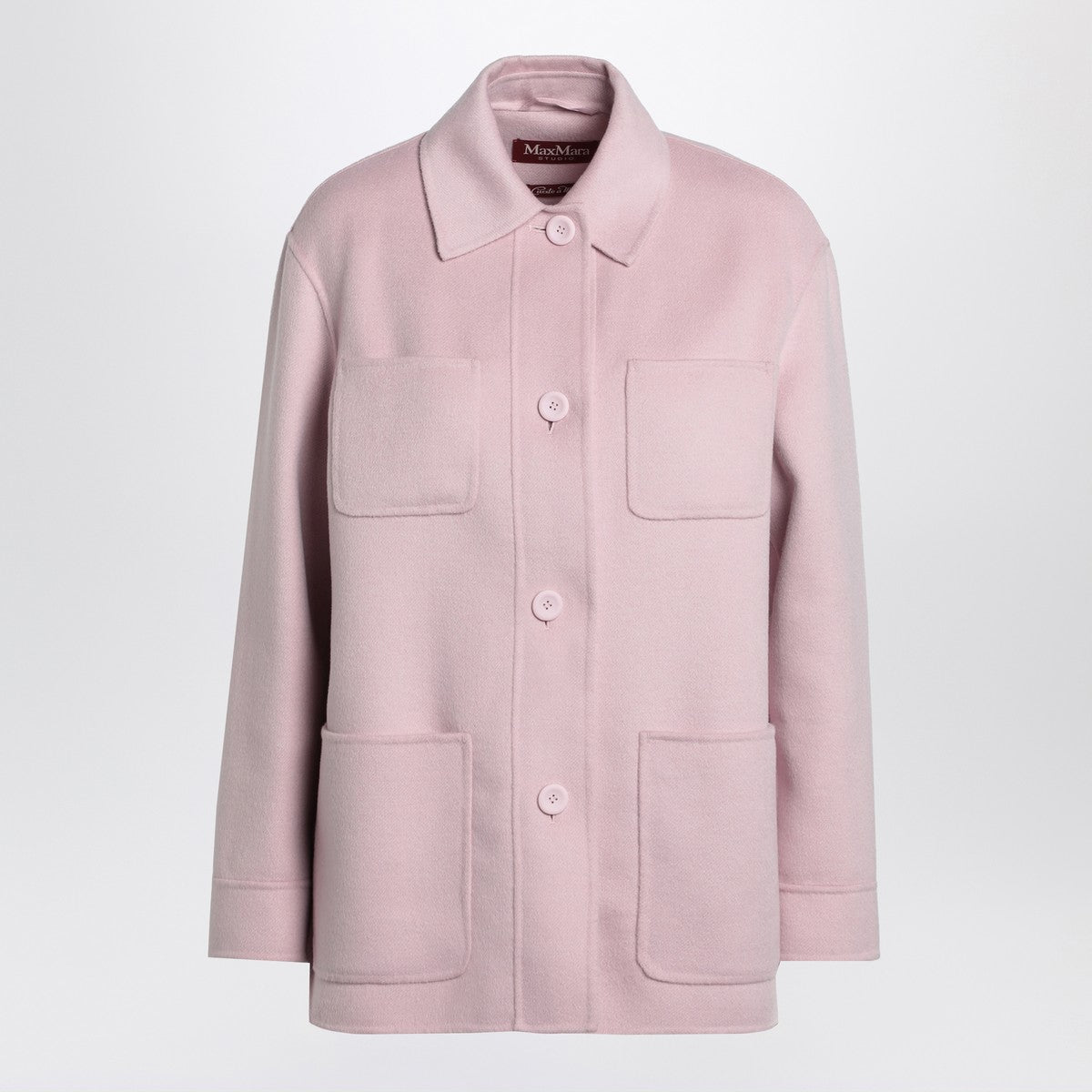 Max Mara Studio Pink wool blend jacket Max Mara Studio 