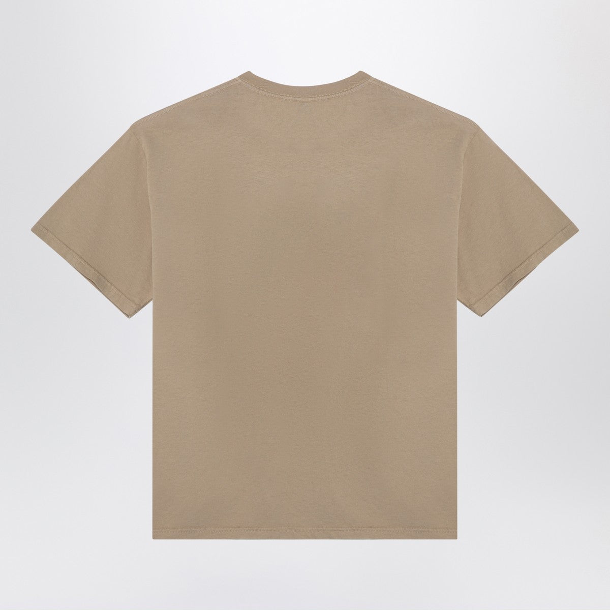 Brain Dead Beige cotton T-shirt with print Brain Dead 