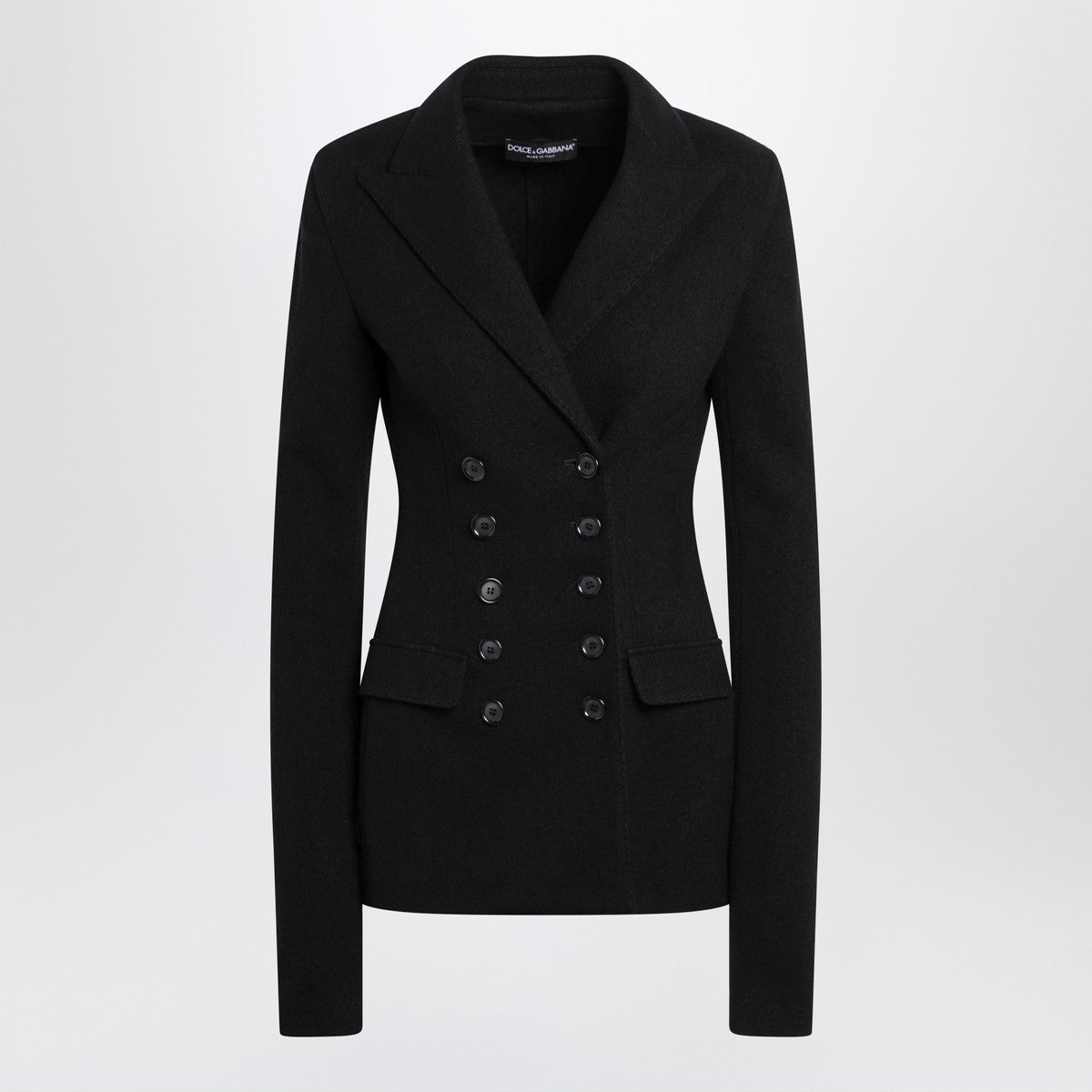 Dolce & Gabbana Dolce&Gabbana Black double-breasted wool cloth jacket Dolce & Gabbana 