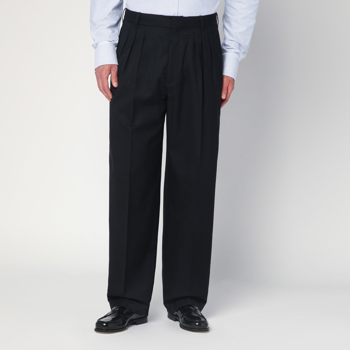 KENZO Black wool trousers Kenzo 