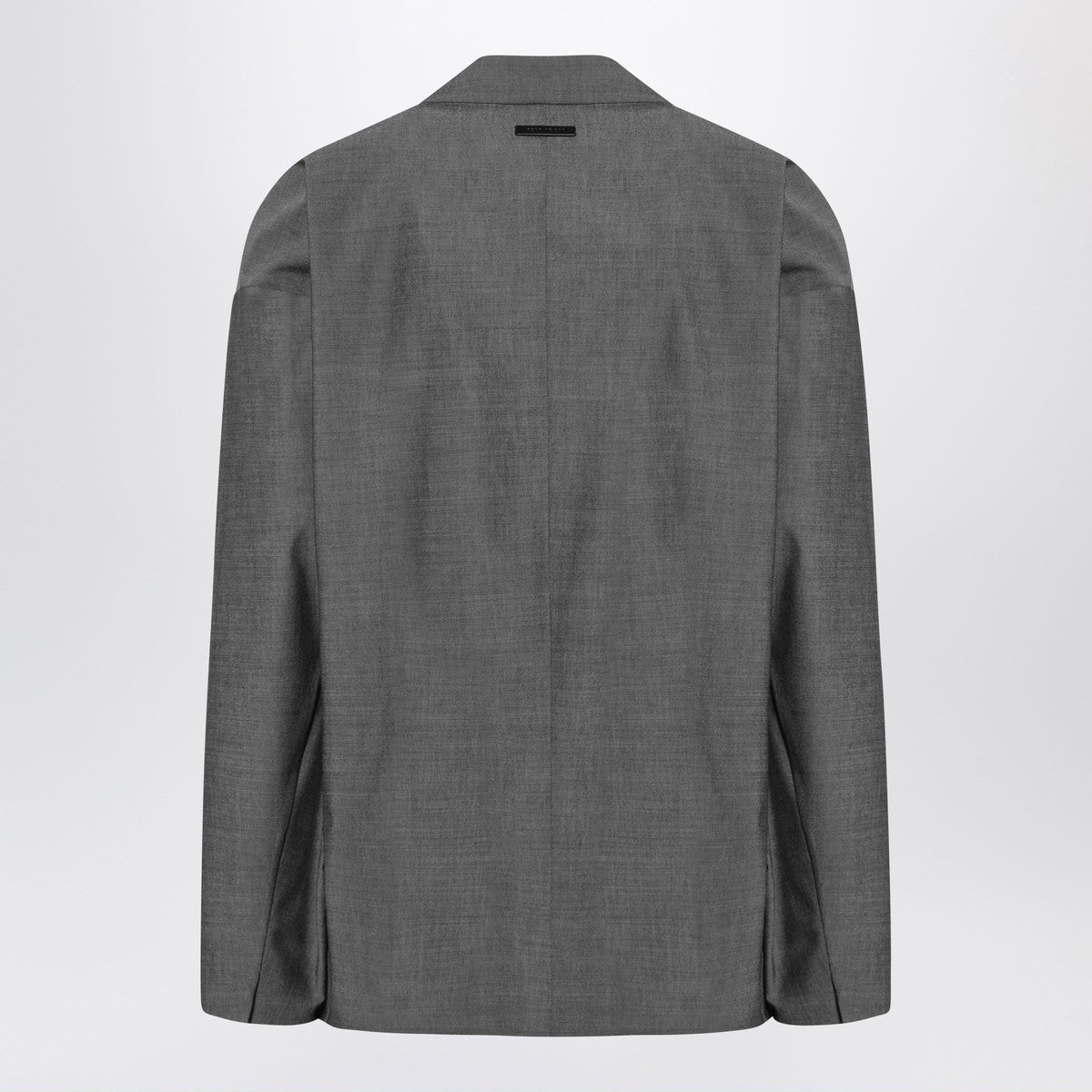 Fear of God Gray single-breasted jacket in cotton and wool Fear of God 