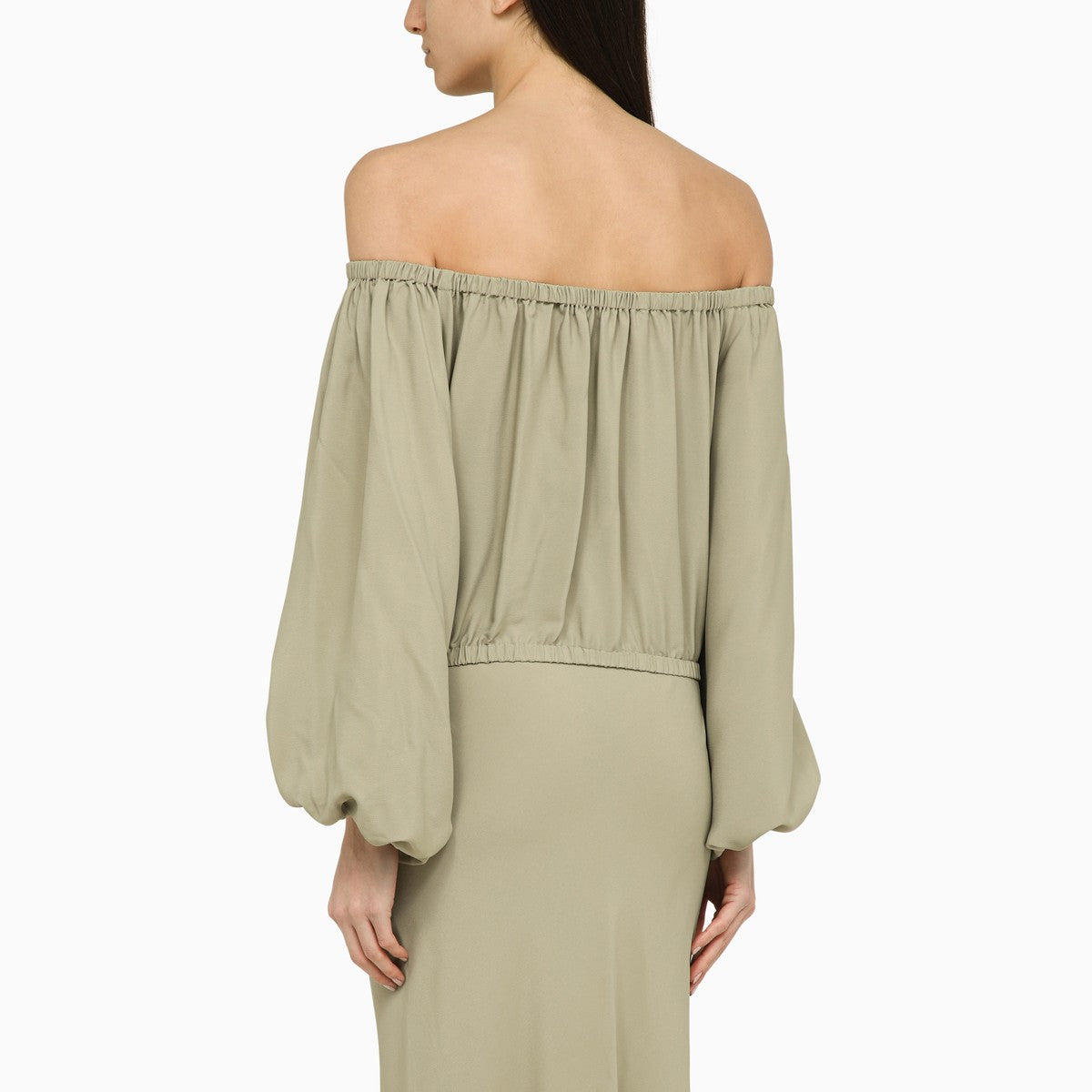 Federica Tosi Sage silk blend top Federica Tosi 