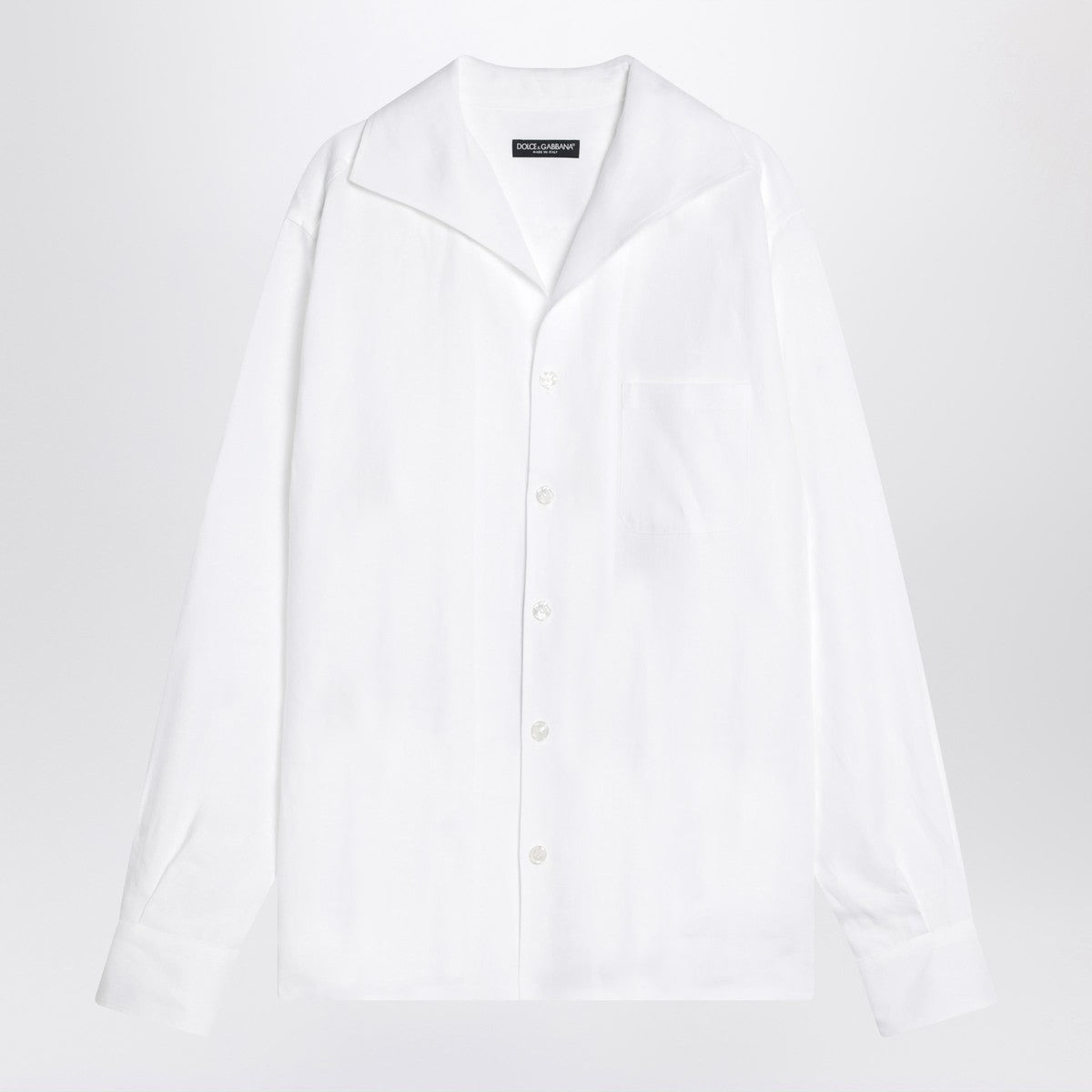 Dolce & Gabbana Dolce&Gabbana White linen shirt Dolce & Gabbana 