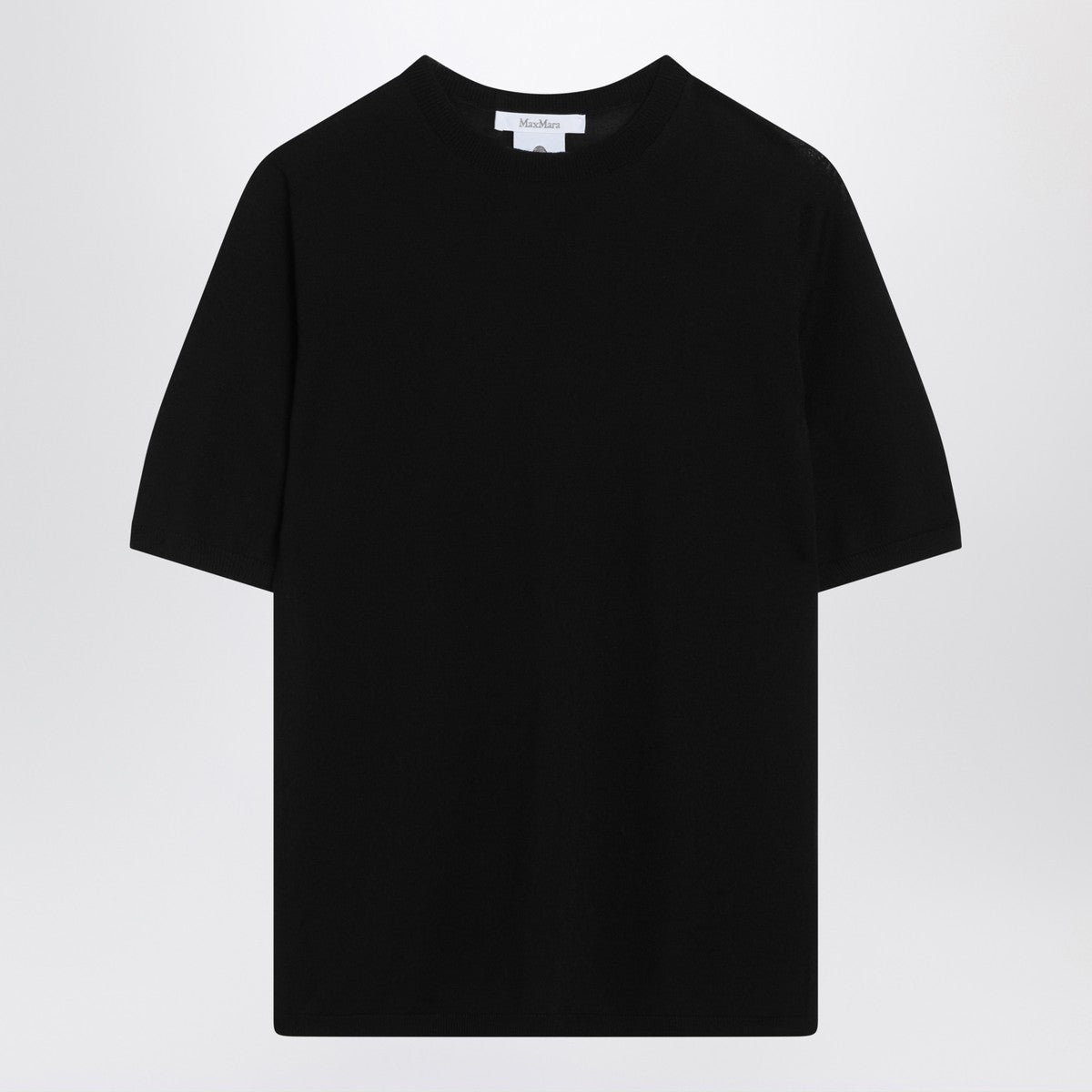 Max Mara Black wool crewneck sweater Max Mara 