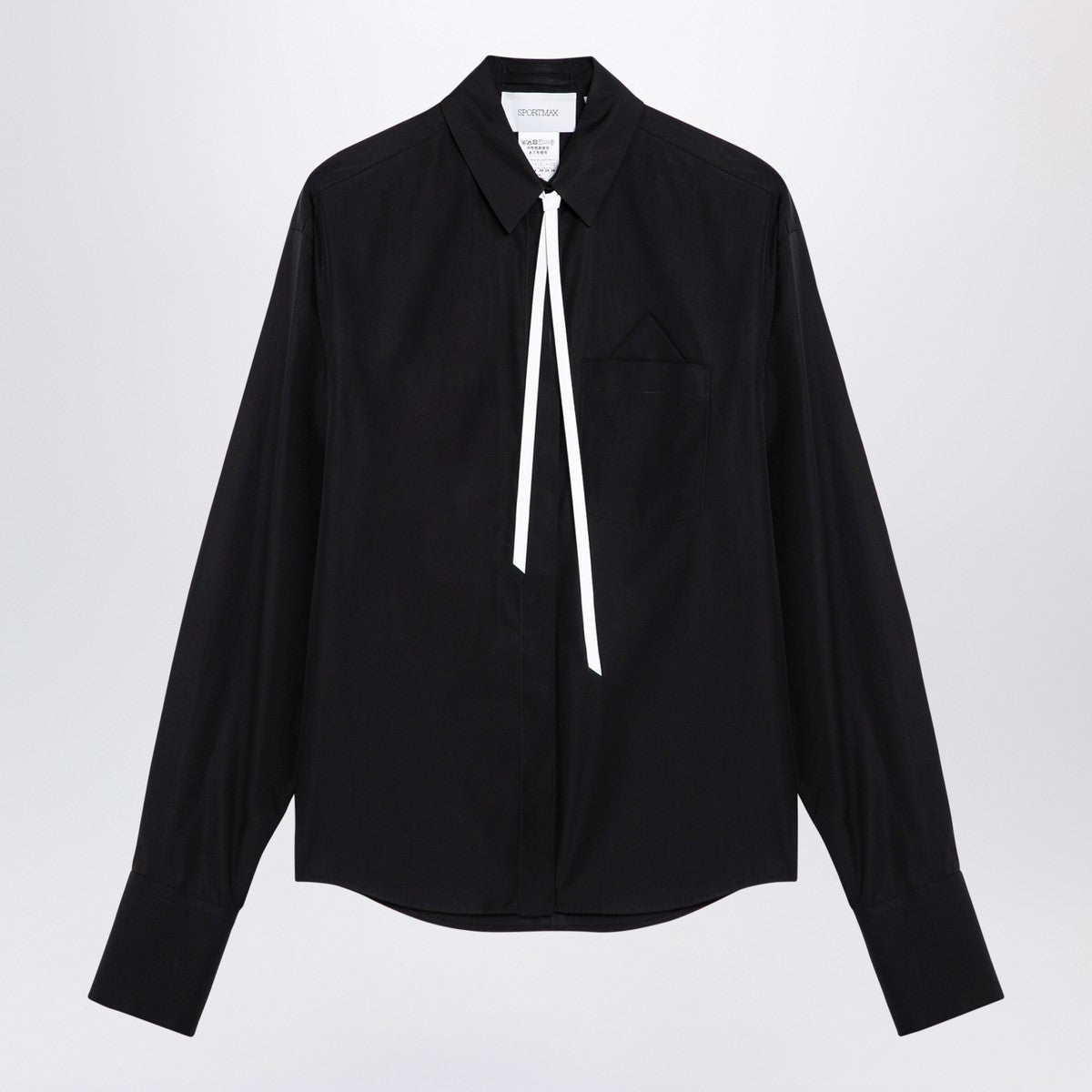 Sportmax Black popeline Gesso shirt Sportmax 