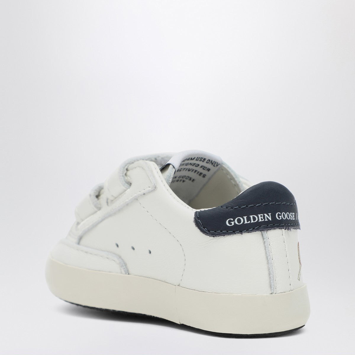 Golden Goose Baby Old School sneakers in white/light blue/navy Golden Goose 