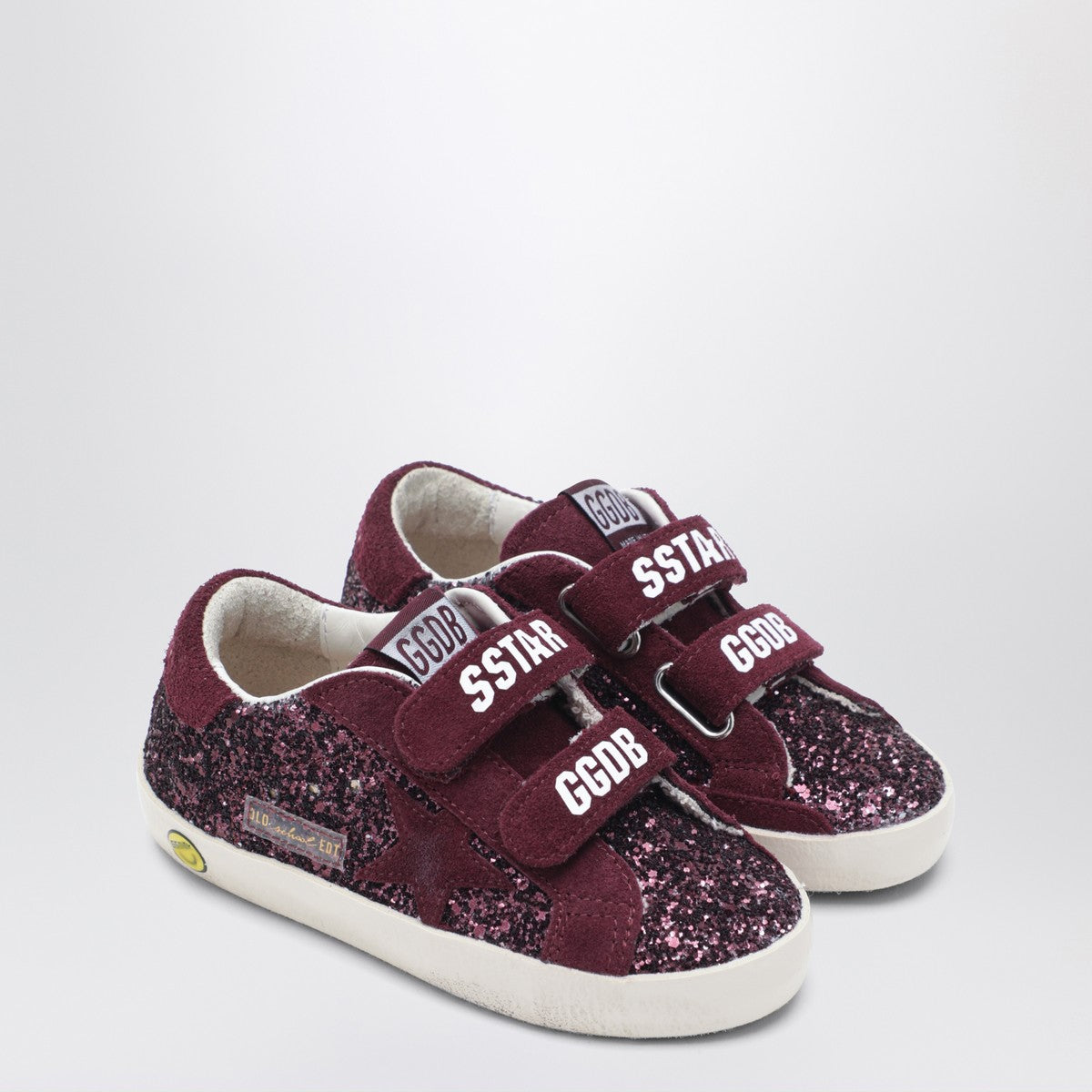 Golden Goose Old School sneakers in burgundy glitter Golden Goose 