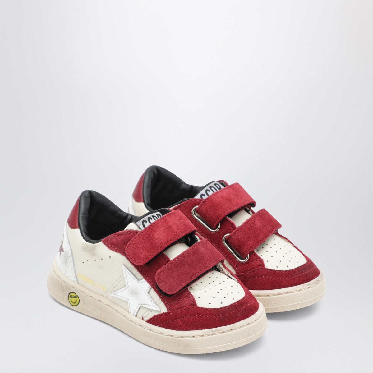Golden Goose Ball Star sneakers in white/red Golden Goose 