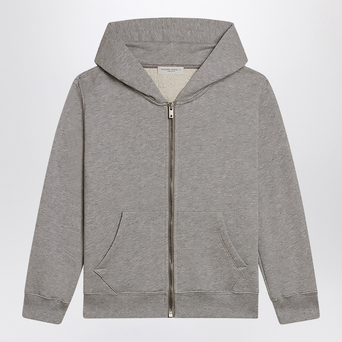 Golden Goose Grey cotton zip sweatshirt Golden Goose 