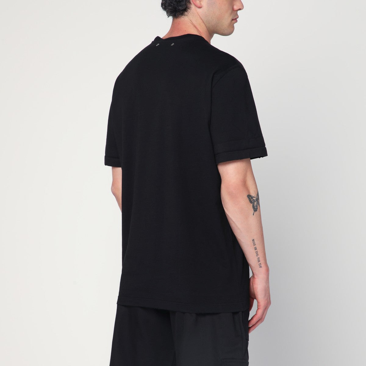 Golden Goose Black cotton T-shirt Golden Goose 