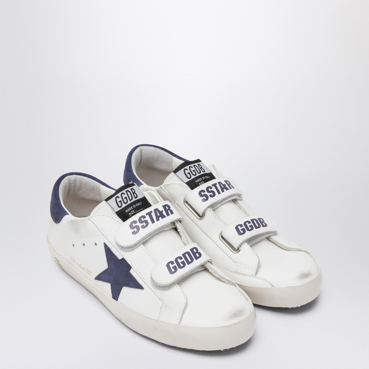 Golden Goose White/blue Old School sneakers Golden Goose 