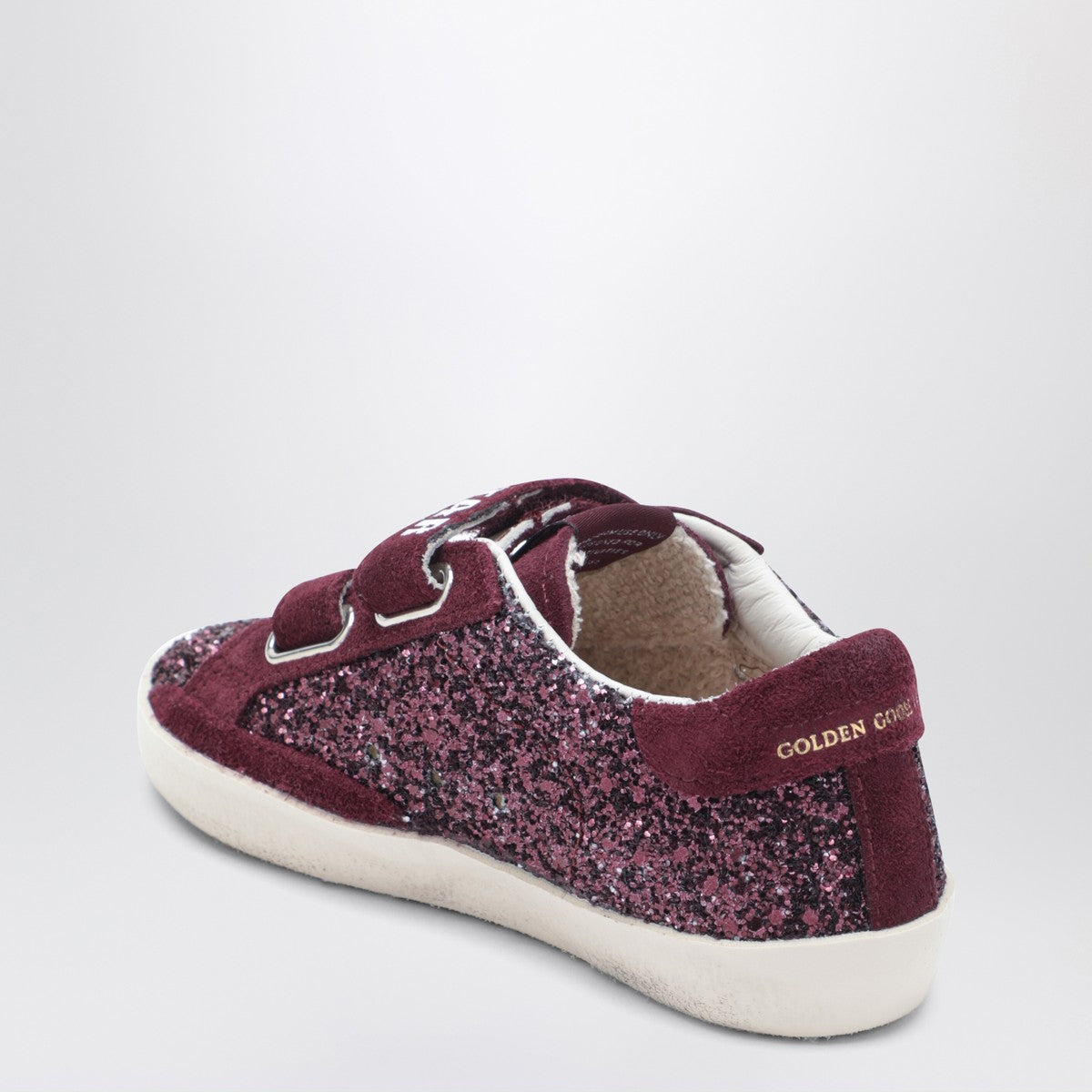 Golden Goose Old School sneakers in burgundy glitter Golden Goose 
