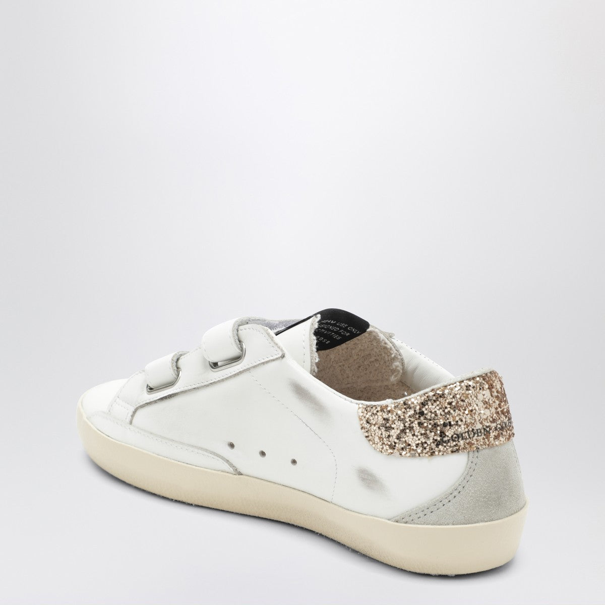 Golden Goose Old School sneakers in white with glitter star Golden Goose 