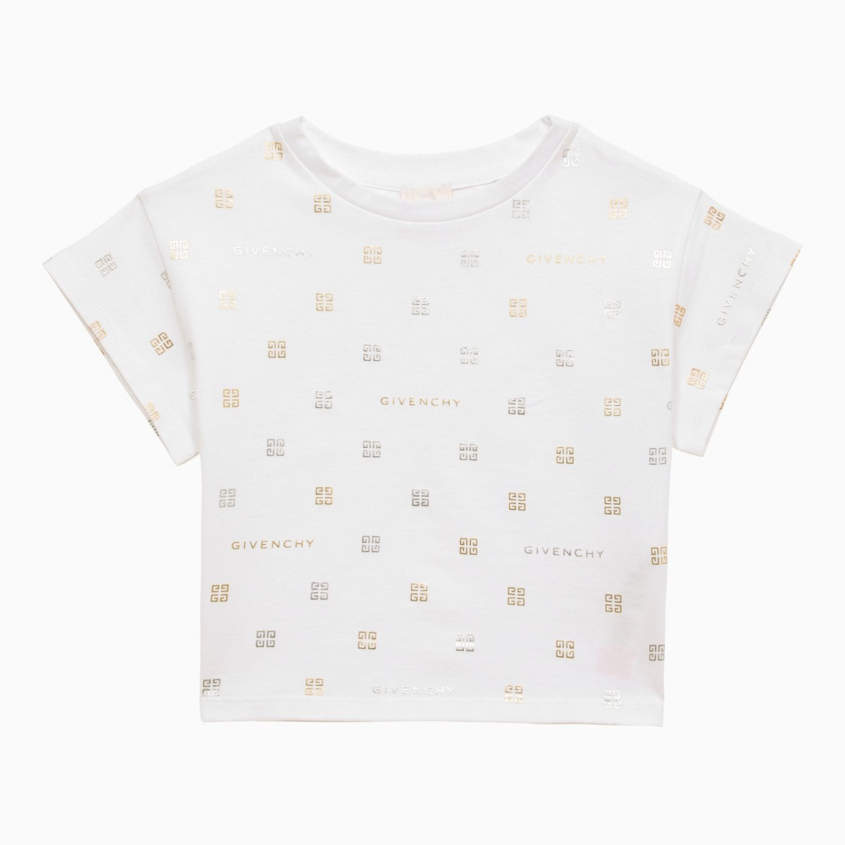 Givenchy White cotton T-shirt with logo Givenchy 