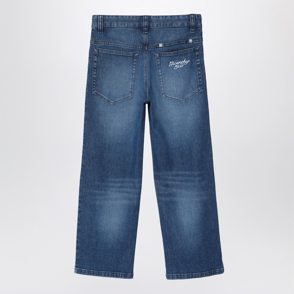 Givenchy Blue washed-effect jeans Givenchy 