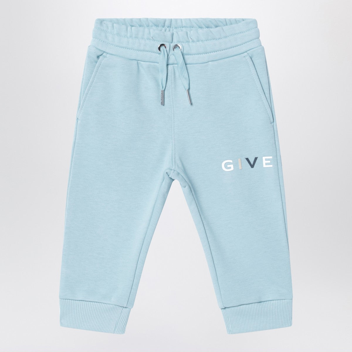Givenchy Light blue sweatpants with logo Givenchy 