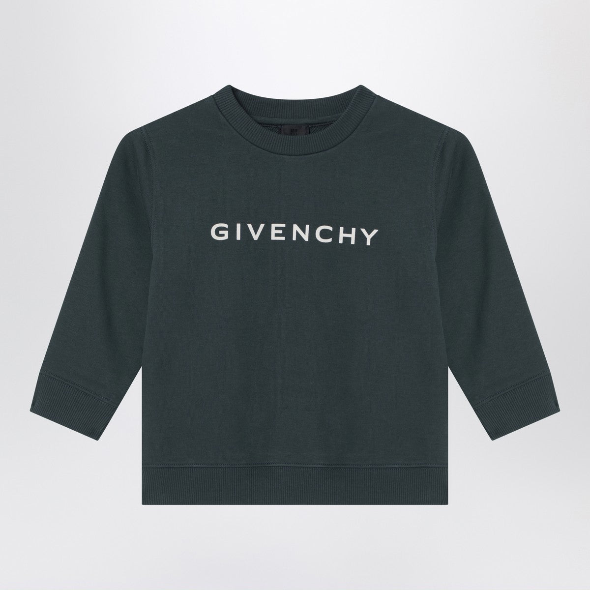 Givenchy Dark green sweatshirt with logo Givenchy 