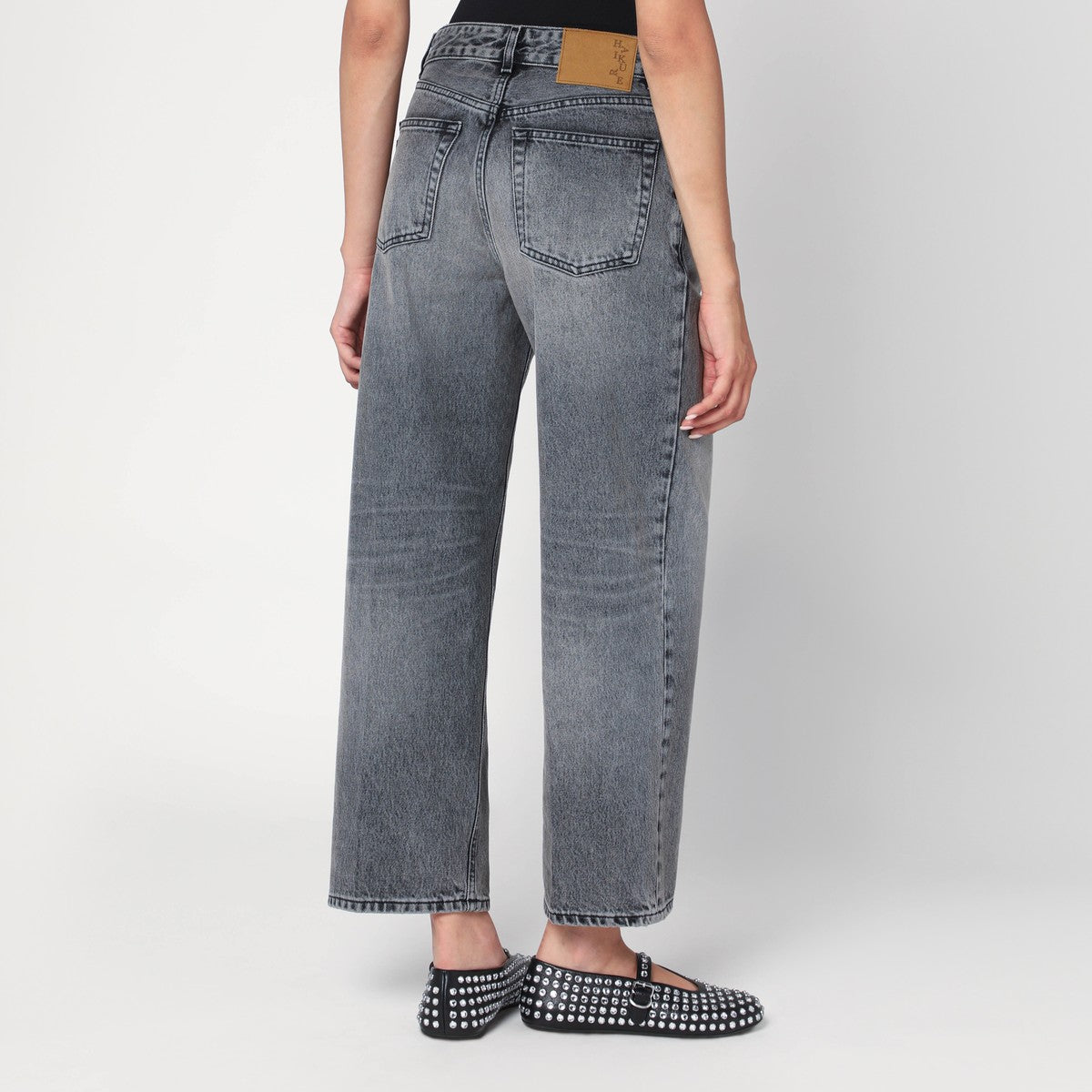 HAIKURE Grey washed effect jeans Haikure 
