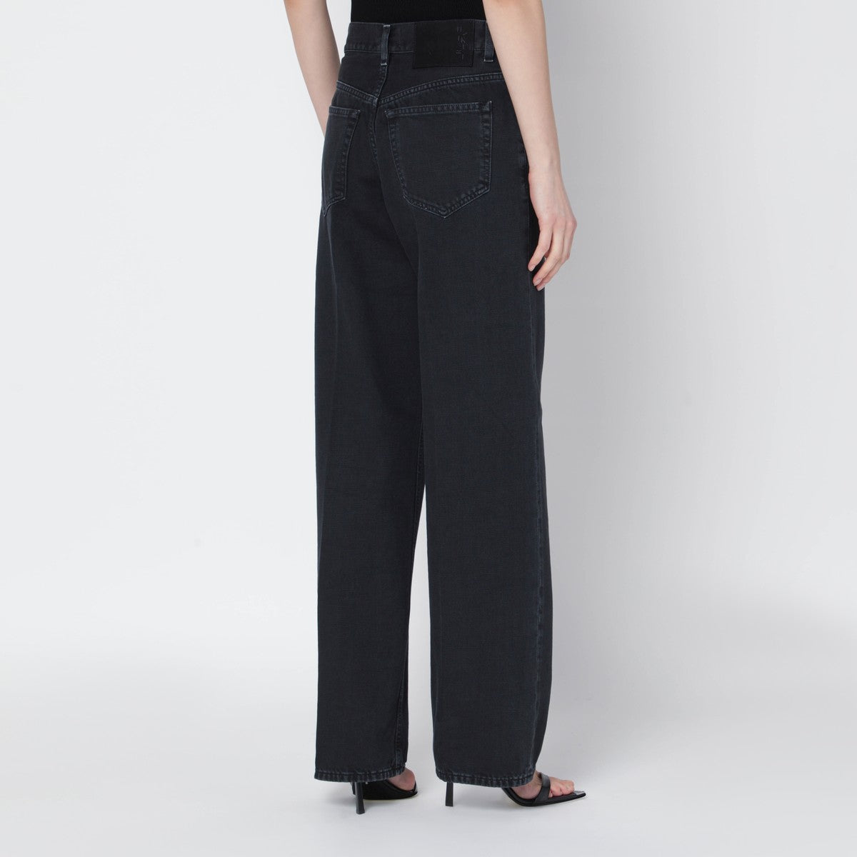 HAIKURE Charcoal wide-leg jeans Haikure 