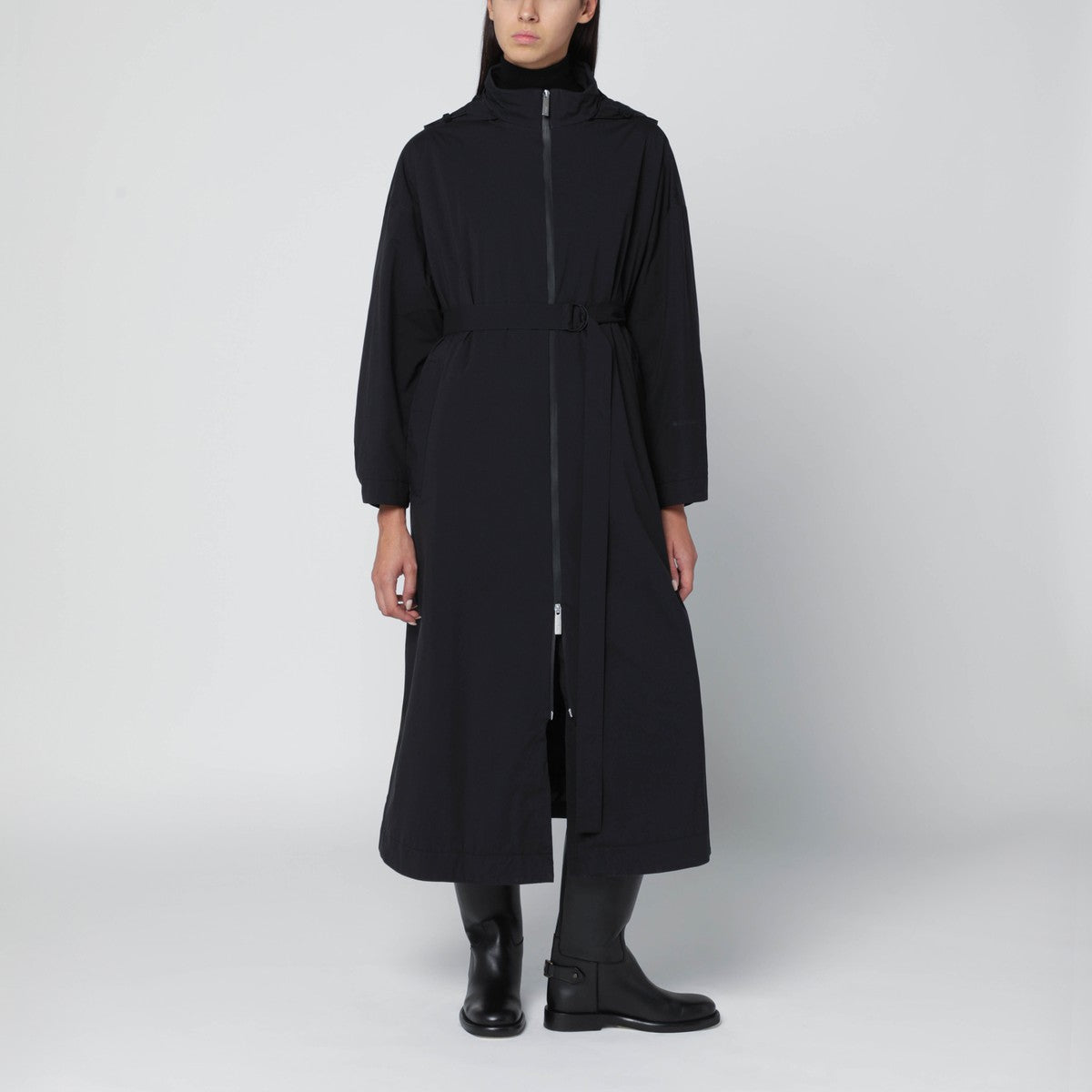 HERNO Laminar trench coat in black 2L Gore-Tex HERNO 
