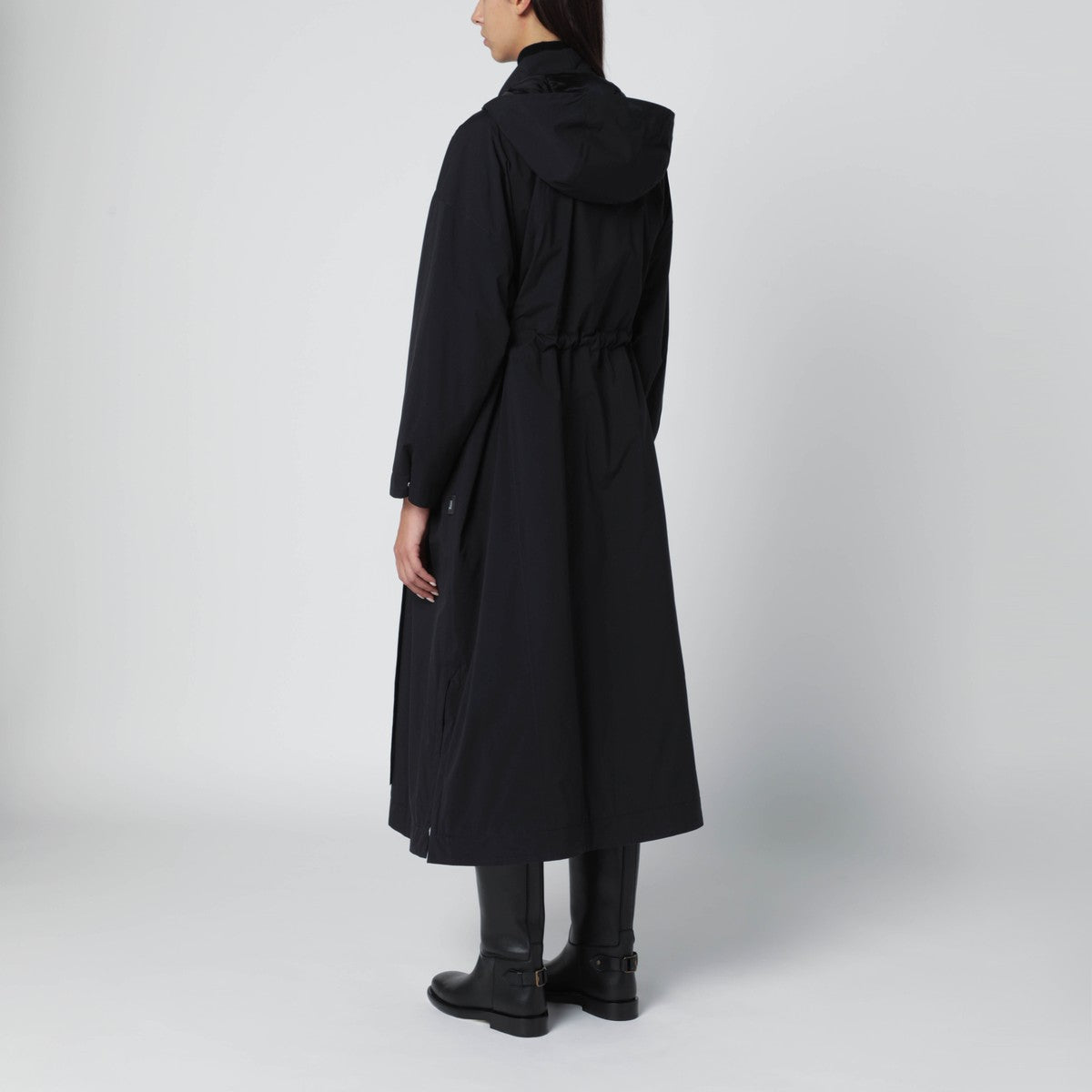 HERNO Laminar trench coat in black 2L Gore-Tex HERNO 