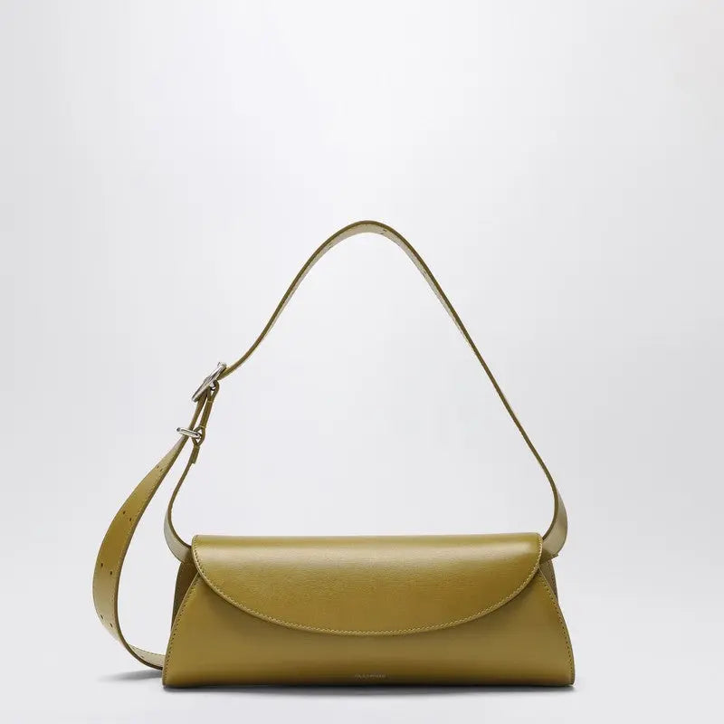 Jil Sander Small green Cannolo shoulder bag Jil Sander