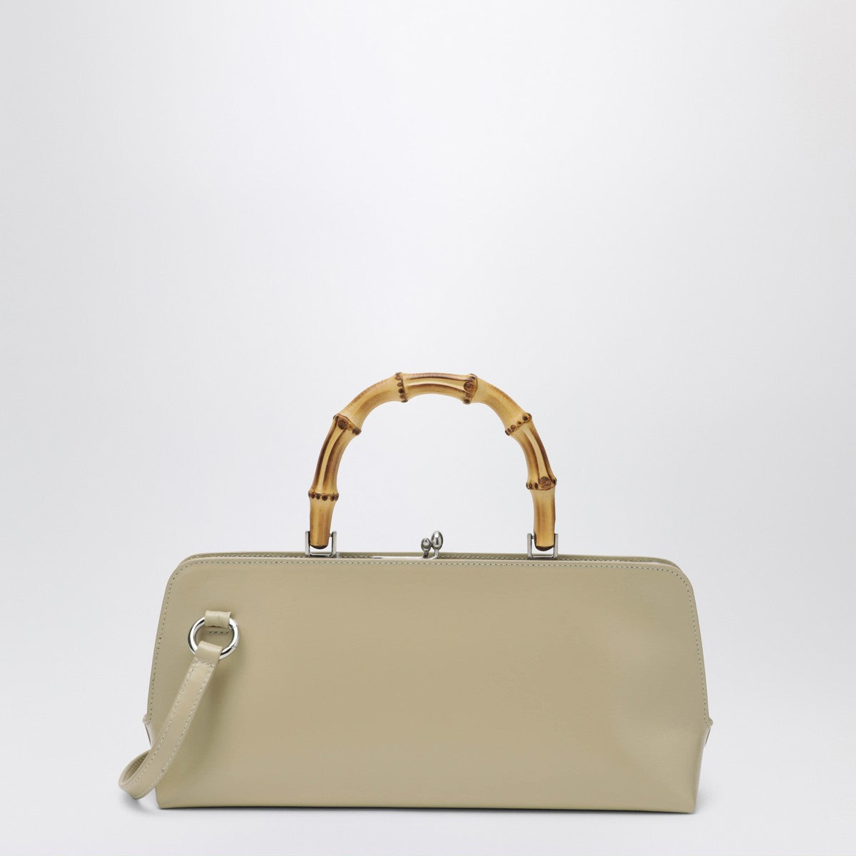 Jil Sander Small Goji Bamboo bag in almond colour Jil Sander 