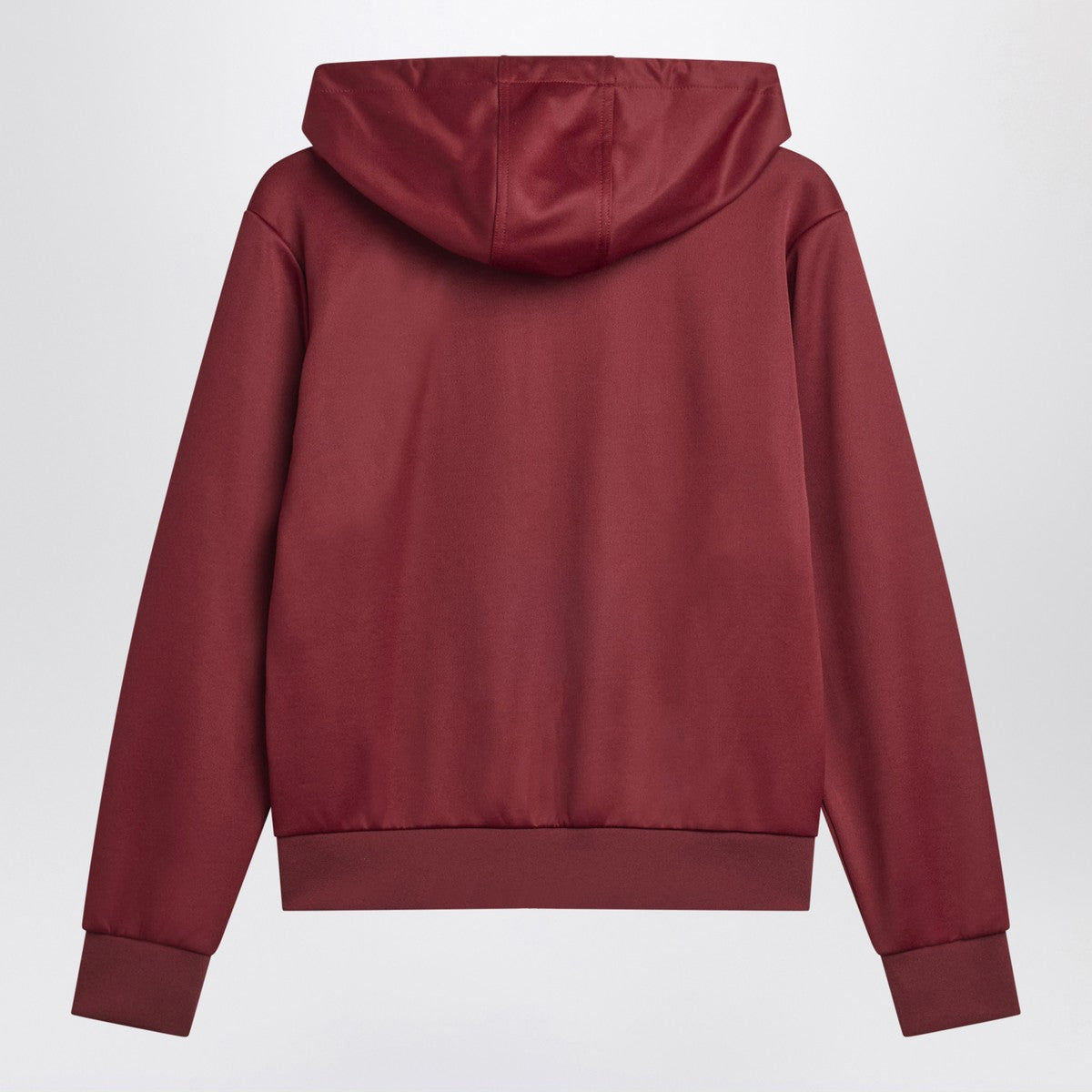 adidas by Wales Bonner Bordeaux hooded sweatshirt in cotton blend adidas by Wales Bonner 