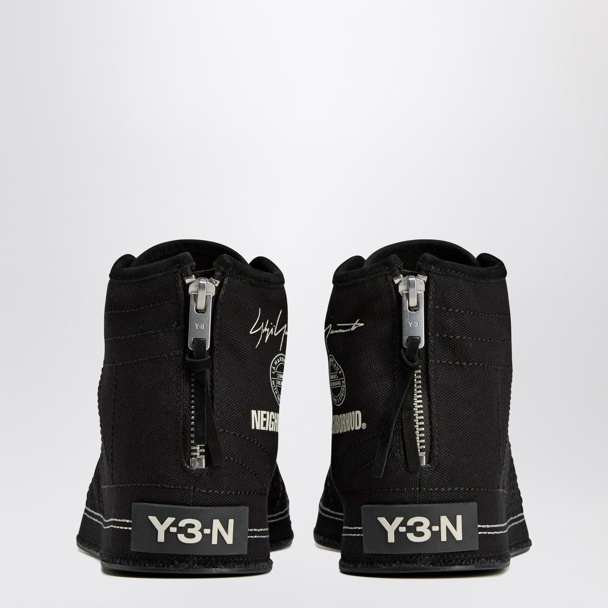 adidas Y-3 X Neighborhood Black canvas sneakers adidas Y-3 X Neighborhood 