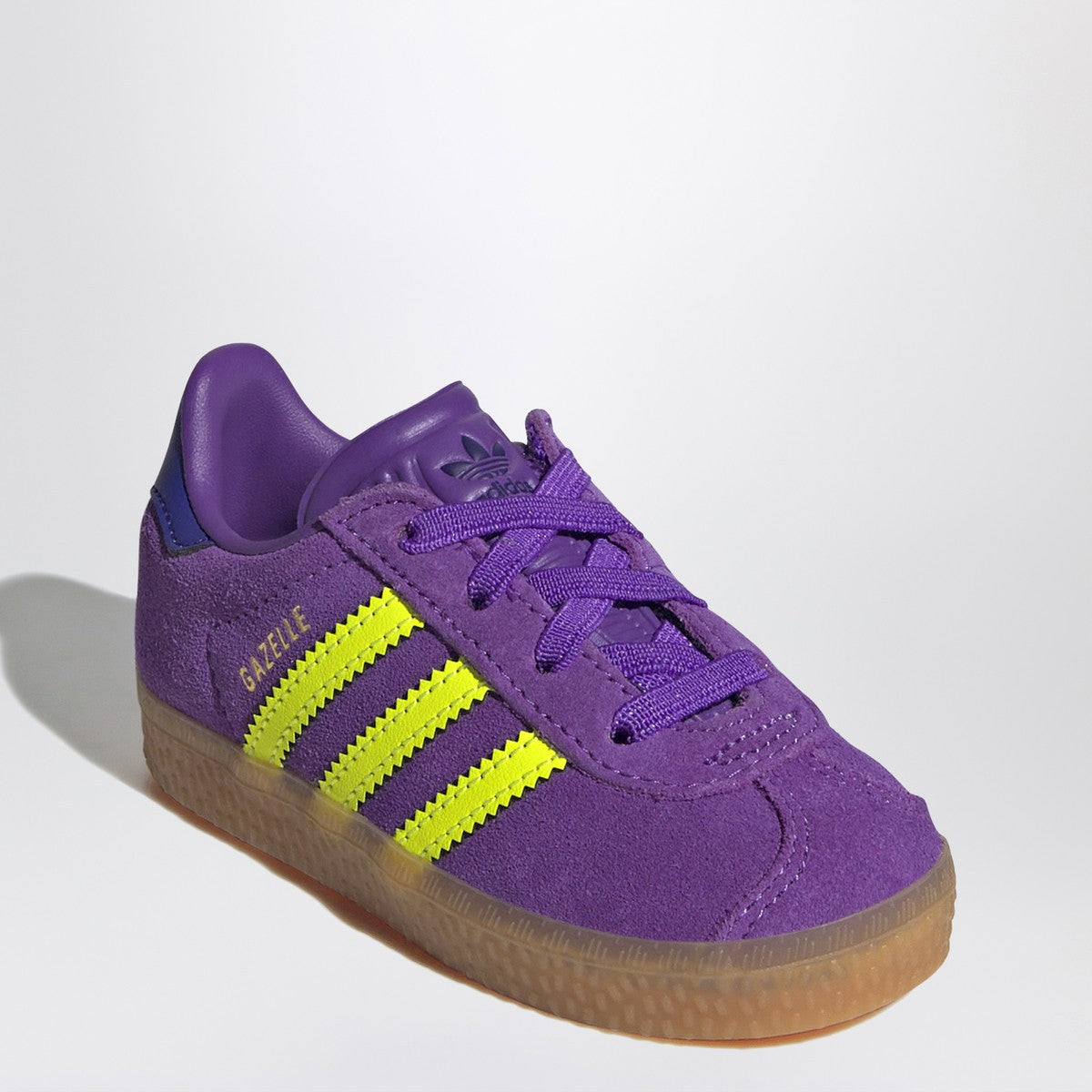 adidas Originals Gazelle Active Purple/Solar Yellow Sneaker with elasticated laces adidas Originals 